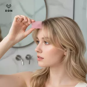10 Cái Bangs Magic Paste Hair Stiers Kẹp Tóc Dành Cho Nữ Thích Hợp Để Giữ Nổ Khi Trang Điểm [Mina]