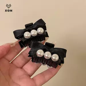 2 Kẹp Tóc Nơ Ngọc Trai Ngọt Ngào Thanh Lịch Dành Cho Nữ Bé Gái Kẹp Tóc Thời Trang Đơn Giản Đa Năng Phụ Kiện Tóc Tinh Tế Quà Tặng [Mina]