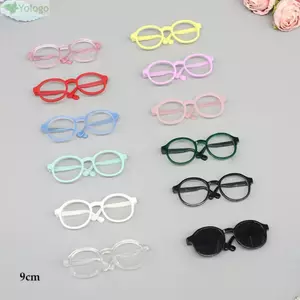 Kính Búp Bê YOLOGO, Khung Búp Bê Cotton Dễ Thương DIY, Mini Thời Trang 9cm Thái Kính Mắt 20cm Búp Bê Cotton