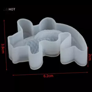 JULYHOT 3D Luy Koi Cá Khuôn Silicon DIY Nhựa Đúc Nghệ Thuật Trang Sức Làm Thủ Công Epoxy Massivedeals