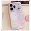 Cho iPhone 17 Pro Max 16 15P Cửa Sổ Lớn Sáng Thiết Kế Camera Nhiều Màu Sắc Ngôi Sao Kẻ Sọc Nữ Tính Mặt Sau Kính TPU Chống Sốc Vỏ Điện Thoại Chống Trầy Xước Vỏ Bảo Vệ Chống Bụi Bẩn