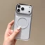Ốp Lưng Trong Suốt Siêu Mỏng Cho Vivo V70 V60 V50 V40 V30 V29 Pro V70 V60 V50 V40 Lite V70 FE V60E V50E V40E V30E V29E Sạc Không Dây Từ Tính Trong Suốt