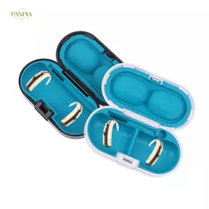 PNPIA- Ốp Trợ Thính Di Động Máy Trợ Thính Cứng Bảo Vệ Hộp Bảo Quản Cứng Sắp Xếp Cho Bộ Khuếch Đại Âm Thanh Phụ Kiện Máy Trợ Thính
