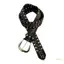 Exhila Đen PU Động Vật In Thắt Lưng Với Viền Kim Loại Đôi Cánh Có Thể Điều Chỉnh 110 cm Pin Đóng Dây Đeo Thường Ngày Một