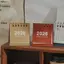 Lịch Mini YOLOGO, Trang Trí Máy Tính Để Bàn Di Động 2026 Lịch Để Bàn, Cuộn Dây Sáng Tạo Lập Kế Hoạch Hàng Ngày Văn Phòng Đồ Dùng Học Tập