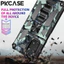 PKCASE Chống Sốc Ngụy Trang Giáp Ốp Lưng Điện Thoại Redmi Note 14 Pro Plus 14 Pro 4G 5G Vô Hình Giá Đỡ Dành Cho Xiaomi Poco X7