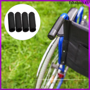 4 Tay Cầm Xe Lăn Có PVC Đen Để Sử Dụng Tại Nhà Thoải Mái