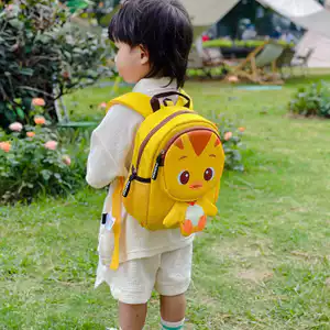 Phong Cách Mới Schoolbag Bé Mẫu Giáo Schoolbag Bé Trai Bé Gái Trẻ Em Ba Lô Chống Mất Dây Kéo Ba Lô Nhỏ