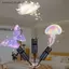 Máy chiếu LED USB SRVN Xoay 360 độ Đèn ngủ chiếu giấc mơ để trang trí nội thất Phòng trẻ em Ambiance.