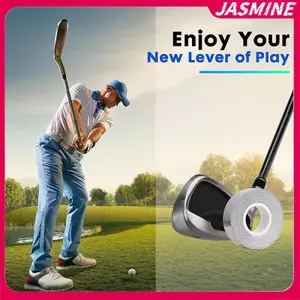 JASMINE 1 Cuộn Trọng Lượng Dẫn 1.27CM Băng Dẫn Golf 254CM / 50g Tự Dính Thêm Trọng Lượng Xoay Cho Golf Tennis Raet Pileball Paddle JASMINE