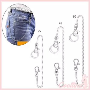 COO Pocket Chain có móc khóa cho quần Thắt lưng Jeans Biker Skull Wallet Chain Cool