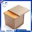 Chảo Loaf Mini Có Nắp Hộp Bánh Mì Nướng Bánh Mì Mini Chảo 0.55Lb (250G) Dung Tích Bột Hộp Bánh Mì Nướng Vuông Chống Dính Cho Lò Nướng