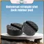 POWER Universal Car Ja Rubber Pads 4 CÁI Ultra Thi Ja Stand Support Pad Adapter để nâng xe đáng tin cậy trong xưởng nhà để xe.