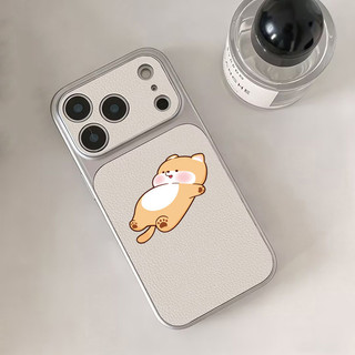 Ốp Lưng IPhone 13 15 11 17 16 12 14 ProMax  Tranh mèo xám 7 8Plus XR X XS Max