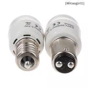Bóng đèn LED máy may BA15D / E14 0.5W AC190-250V Đèn để sử dụng tại nhà [Vn]