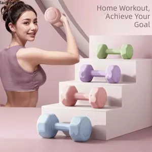 LACYESUK Bộ 2 Quả Tạ, Tay Cầm Thoải Mái Chất Liệu Chắc Chắn Cao Cấp Có Thể Tháo Rời Quả Tạ, Thiết Kế Chống Trơn Trượt Nhiều Lựa Chọn Trọng Lượng Bề Mặt Bọc Mịn Quả Tạ Di Động