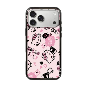 Phong Cách Mới Từ Màu Hồng Tình Yêu Chữ Mèo Acrylic Ốp Lưng Điện Thoại IPhone 17 Pro Max 17 Air 12 13 14 15 16 Plus Vỏ Bảo Vệ Chống Sốc