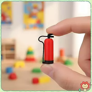 Bình chữa cháy Mini nhỏ Trang trí 1 2 5 CÁI Phụ kiện Đồ trang trí nhà búp bê để sắp xếp cảnh