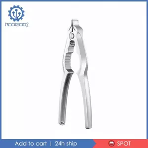 Dụng cụ mở cá vỏ kim loại có răng cưa Kẹp kẹp Dụng cụ nhà bếp dễ mở cho bữa ăn hải sản