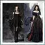 Halloween Đen Tay Quạt Ren Hoa Hồng Cầm Tay, Vintage Retro Hoa Gấp Quạt Dành Cho Nữ Đạo Cụ Trang Trí Dễ Dàng Sử Dụng
