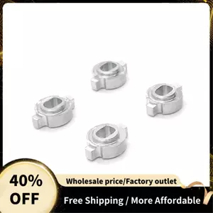 4 Bộ Chuyển Đổi Trái Phiếu Kim Loại Cho Muỗi RC Xe ZERO-Z MINI-Z MR-03 Bánh Xe Hub Thay Đổi, Bạc