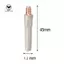Phụ kiện hàn Vòi dẫn điện 8.8 x 45 x 1.2