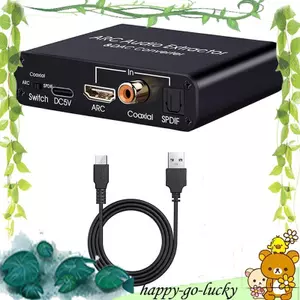 Bộ chuyển đổi âm thanh ARC 192KHz Bộ chuyển đổi âm thanh toAnalog kỹ thuật số ARC toOptical / SPDIF Đồng trục âm thanh nổi L / R 3,5mm