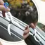 Dụng cụ đo độ dày bằng gỗ Mini Bát hai đầu 4.3 Inch Máy tiện gỗ Công cụ đo độ dày Woodturning Gốm Calipers