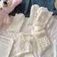 1 Cặp Gothic Sos Bow Ống Giữa Phong Cách Preppy Công Chúa Sos JK Dạo Phố EMKK
