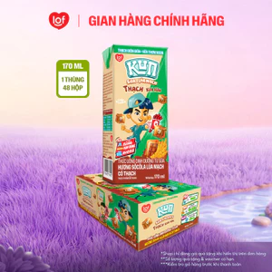 Kun Sôcôla lúa mạch có Thạch thùng 48 hộp x 170ml