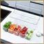 Hộp đựng salad trái cây Sushi Khay đựng gia vị có nắp 5 ngăn có thể tháo rời với 5 thìa 1 kẹp cho thực phẩm salad trái cây