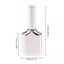 XUAN Rỗng Nail Gel Thủy Tinh 15ml Sơn Móng Tay Chai Mạ Điện Màu Bạc Móng Tay Làm Đẹp Dầu Paing Chai Móng Tay Gel Hộp Đựng VN