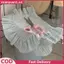 XUAN Tối Giản Sọc Ruffle Placemat Cà Phê Thảm, Nướng Thực Phẩm Chụp Ảnh Khăn Ăn Nhà Để Bàn Trang Trí VN