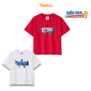 Áo thun ngắn tay Batman bé trai Rabity 100.008