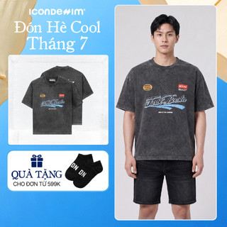 Áo Thun Nam ICONDENIM Turbo Booster Form Boxy ATID0681