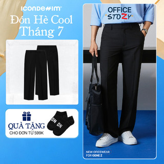 Quần Tây Nam ICONDENIM Axis Wide Form Loose QTID0077