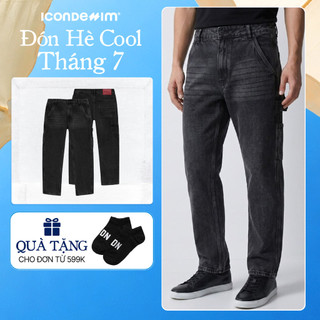 Quần Jeans Nam ICONDENIM Ống Suông Scar Form Straight QJID0270