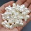 20 Chiếc Vỏ Trái Tim Hạt Mặt Dây Chuyền Giả Ngọc Trai Ngôi Sao Acrylic Trắng Cho DIY Vòng Tay Vòng Cổ Trang Sức Làm Tình Yêu Bông Tai Phụ Kiện