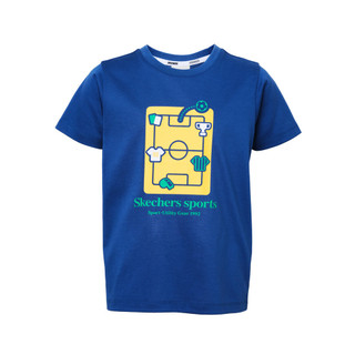 Áo Thun Tay Ngắn Trẻ Em Skechers Soccer Team Short Sleeve Tee-SL324K638-00SA Online Sale
