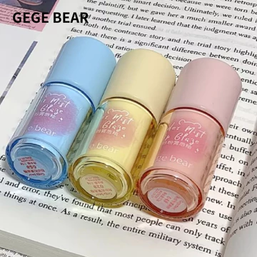 GEGE BEAR Son bóng dưỡng ẩm với kết cấu gel ánh ngọc trai và nhũ mịn
