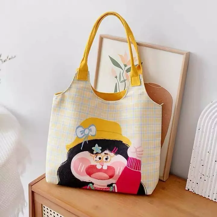 túi tote to túi tote có khóa kéo 2025 Phong Cách Mới Dung Tích Lớn Túi Vest Làm Việc Đi Lại Di Động Túi Đeo Vai Sinh Viên Mùa Hè Túi Tote X – 6