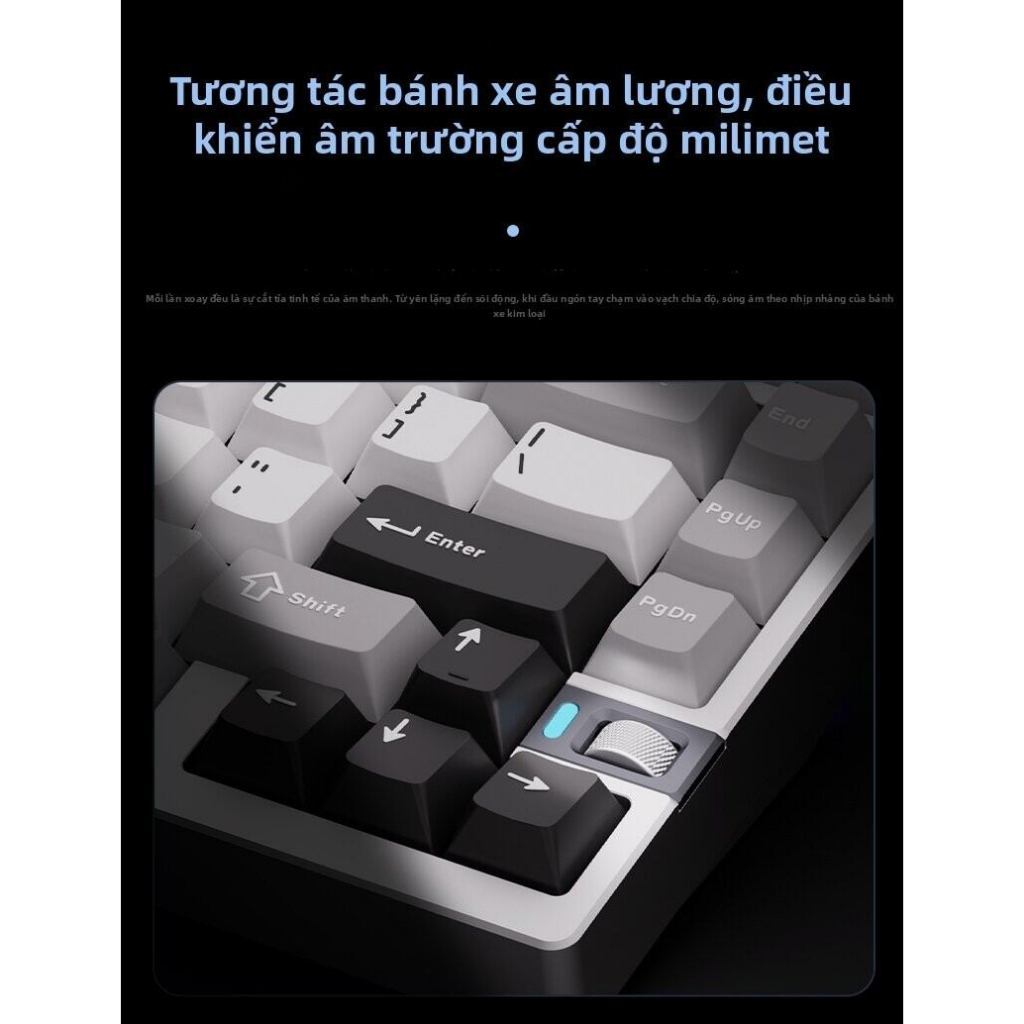 [B-12TH] Bàn Phím Nut75 |3 Modes | Nhôm CNC | Led RGB | 8K | BigBuy360 - bigbuy360.vn