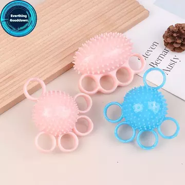 EVERTHING Ngón Tay Cầm Bóng Massage Phục Hồi Chức Năng Huấn Luyện Người Cao Tuổi Tập Thể Dục Bóng Tay Ngón Tay Sức Mạnh Vòng Tròn Cầm Thiết Bị Mềm Ngón Tay Bóng ph