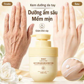 Kem dưỡng tay Kem làm trắng tay Kem bôi tay Dưỡng ẩm chống khô nứt nẻ tay chân Xóa nếp nhăn và làm trắng nhanh chóng