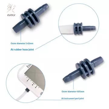 HNKMP 1 Chiếc Máy Đo Huyết Áp Kỹ Thuật Số Cánh Tay Vòng Tay Đầu Nối Ống Đơn Thay Thế Cho Cánh Tay Đo Đo Đo Huyết Áp.