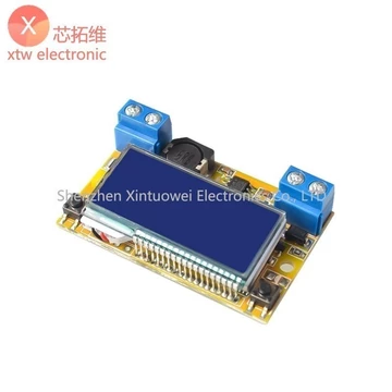 DC-DC Có Thể Điều Chỉnh Giảm Điện Áp Và Ổn Định Mô Đun Nguồn Hiển Thị Màn Hình LCD Điện Áp / Dòng Điện Đồng Hồ Hiển Thị Kép
