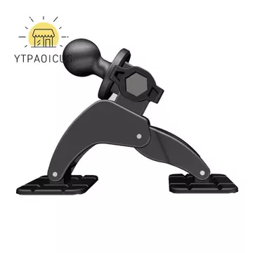 Giá đỡ xe ô tô đầu bi YURUYI, Đế dính kép Giá đỡ điện thoại tự dính, Đế thay thế Xoay 360 độ Giá đỡ có thể điều chỉnh Giá đỡ điện thoại di động 17mm Sử dụng trên xe