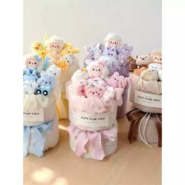 Hoạt Hình Dễ Thương Cừu Nhỏ Búp Bê Bó Hoa Quà Tặng Ngày Lễ Tình Nhân Trung Quốc Cho Bạn Gái Quà Tặng Sinh Nhật Bạn Gái Quà Tặng Handmade