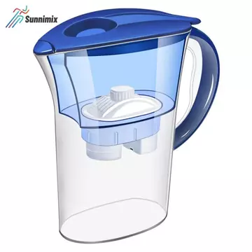 Bộ lọc nước Sunnimix Bộ lọc than hoạt tính Lọc làm mềm nước ấm đun nước cho