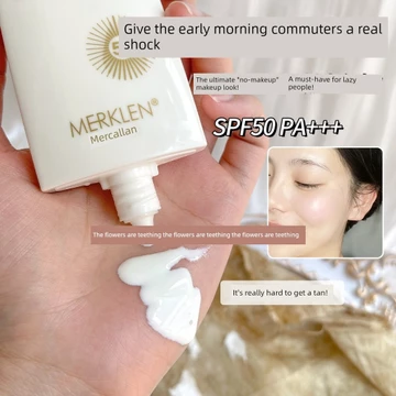 kem chống nắng nâng tone kem chống nắng body MERKLEEN MERKLEEN Kem chống nắng dưỡng ẩm Kem chống nắng cách ly Kem chống nắng SPF50 Bảo vệ tia cực tím Nam nữ sinh viên